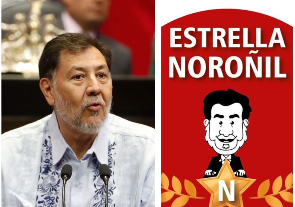 ¿Quiere competir con la Guía Michelin? Fernández Noroña anuncia su “estrella noroñil” para reconocer a restaurantes