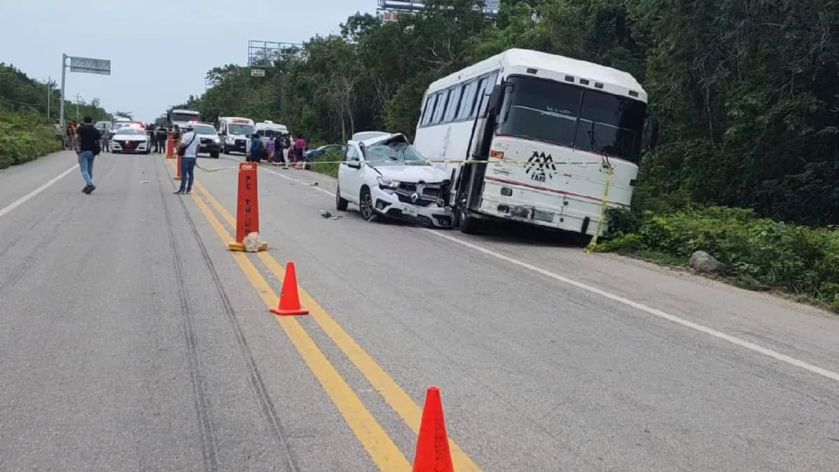 Hombre pierde la vida en accidente carretero en el tramo Felipe Carrillo Puerto-Tulum