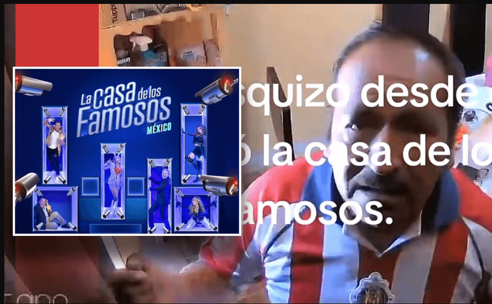 VIDEO: Hombre se vuelve viral por hablarle a cámara de seguridad como en 'La Casa de los Famosos'