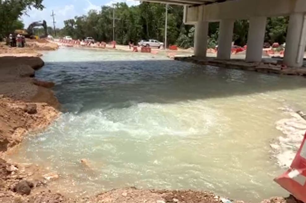 Video: Playa del Carmen queda sin agua potable por trabajos del Tren Maya