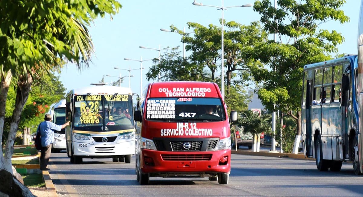 Videos: Retan al municipio; anuncian aumento de $5 al pasaje en Cancún, a partir del viernes