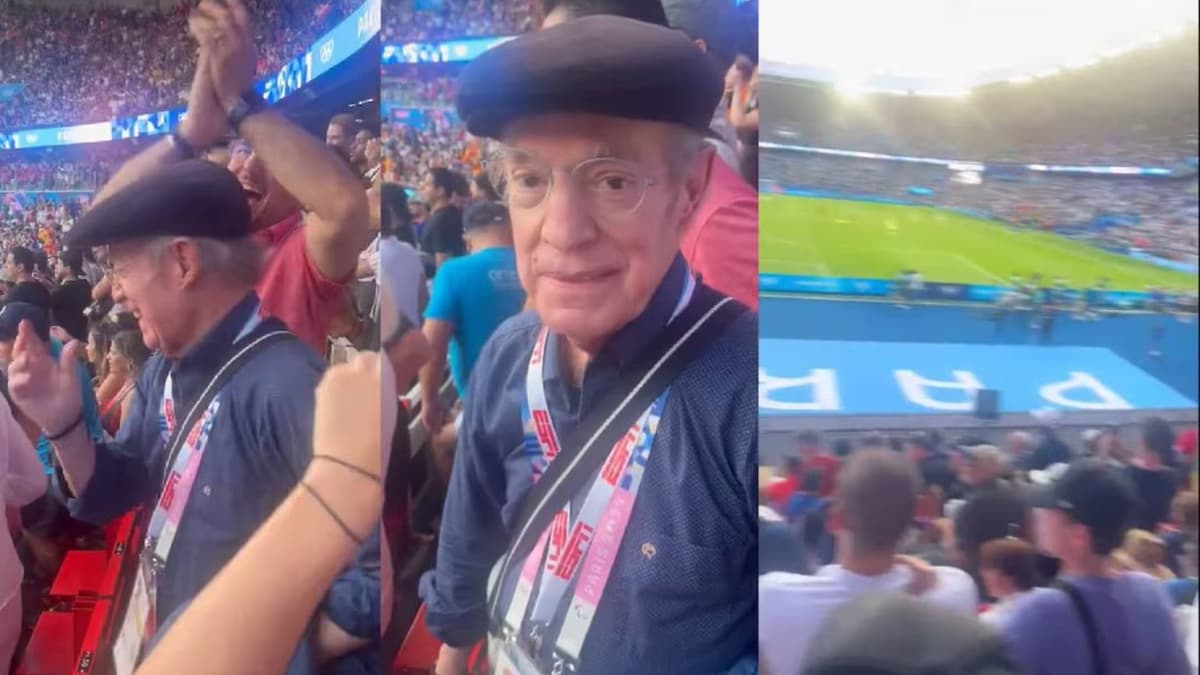 Critican a José Ramón Fernández por celebrar triunfo de España en futbol en París 2024