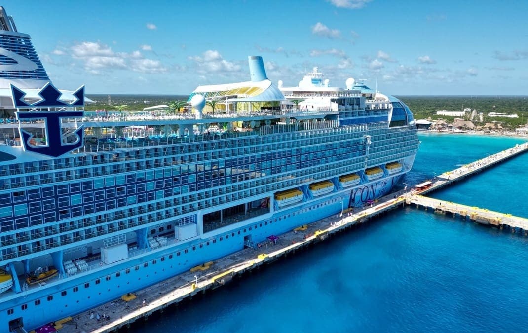 El Icon of the Seas, el barco más grande del mundo, visita cada 15 días Cozumel y Mahahual