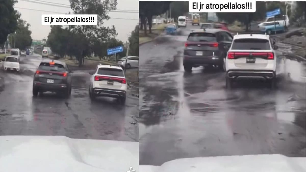 Video: ¡Carritos chocones! Automovilistas llevan percance vial al extremo y chocan sus unidades en repetidas ocasiones