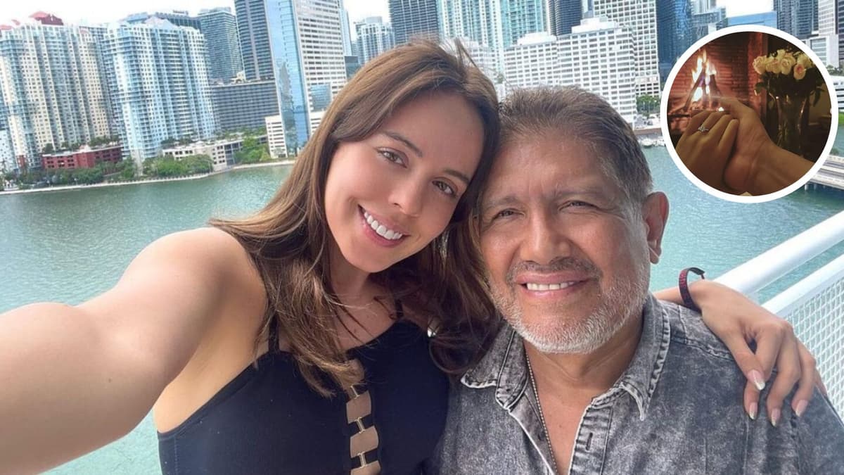 Juan Osorio le propone matrimonio a su novia que es 38 años menor que él ¡Conócela!