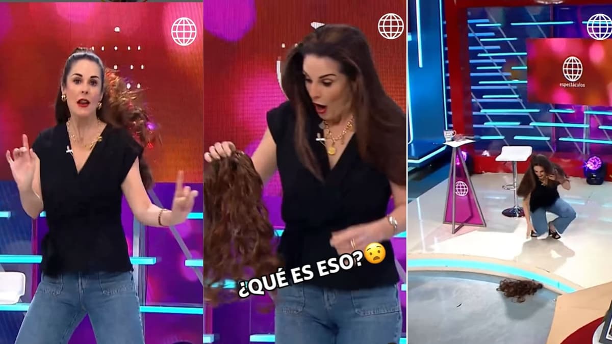 Video: Captan momento en que conductora se le cae la peluca mientras bailaba, en Perú