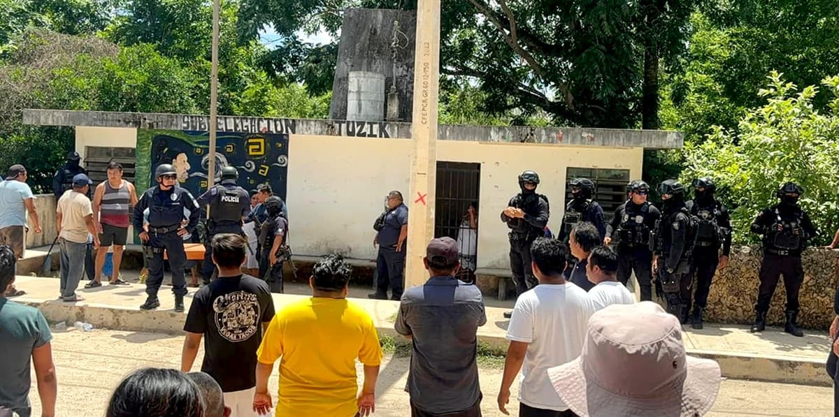 Tras un mes retenida por habitantes de la Zona Maya de Quintana Roo, liberan a madre de jóvenes acusados de homicidio