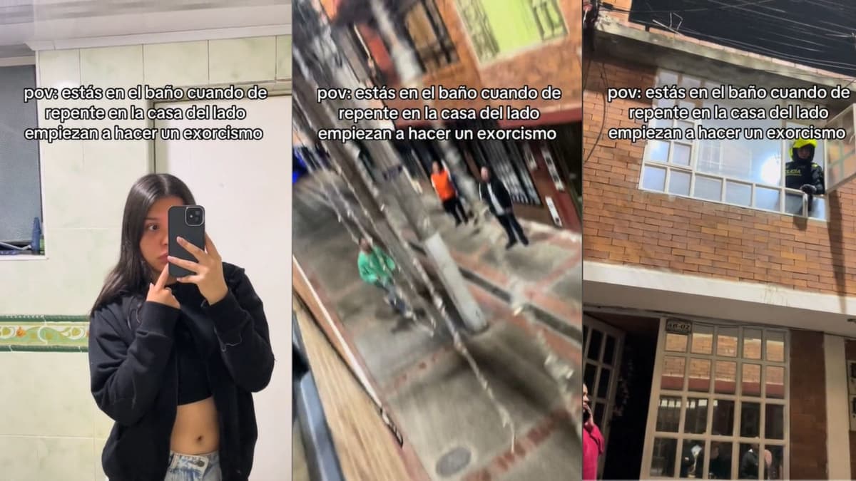 Video: Joven capta el momento exacto en que a sus vecinos se les aparece "Satanás"