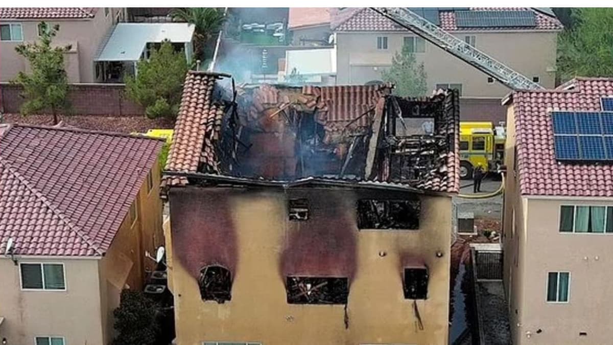 Madre salta con su hijo desde el tercer piso de un edificio para escapar de incendio en Las Vegas; hay cuatro fallecidos