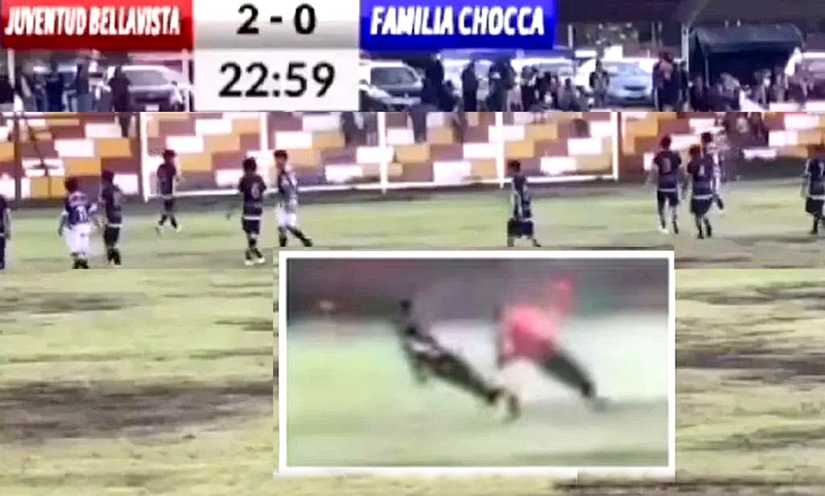 Video: Tragedia en Perú; cae rayo en pleno partido y futbolista muere fulminado