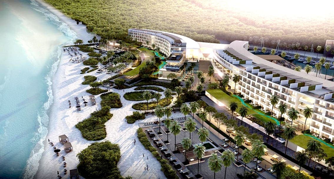 Aseguran complejo SLS Hotels Playa Mujeres y frustran su inauguración