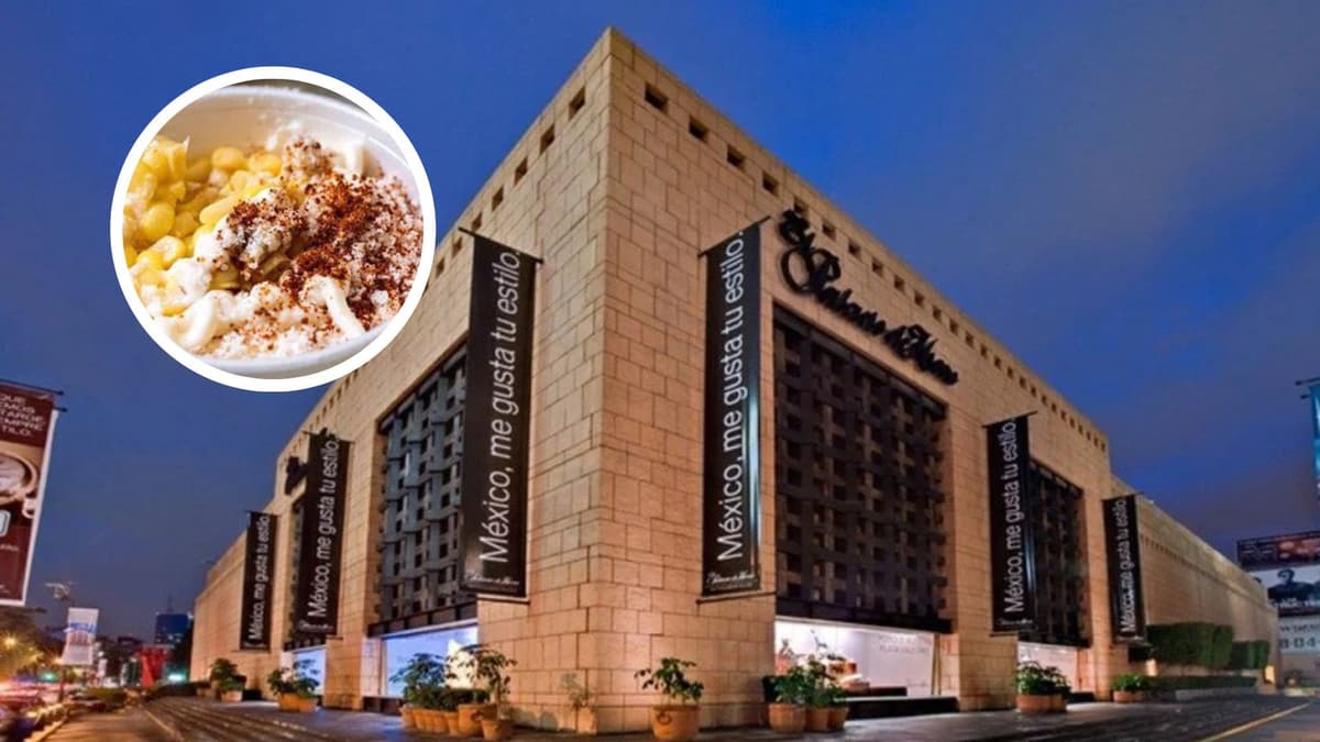 Video: Palacio de Hierro ya vende esquites; cuestan más de 100 pesos