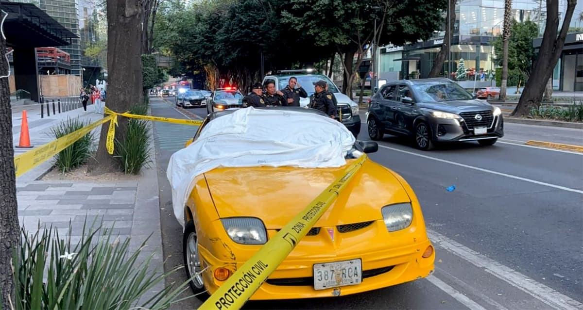 Video: Hombre se habría disparado en la cabeza tras accidente vial en Cdmx