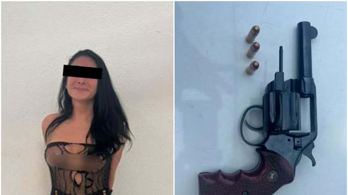 ¡Le sacó la pistola! Trabajadora sexual es detenida tras asaltar a un peatón en CDMX