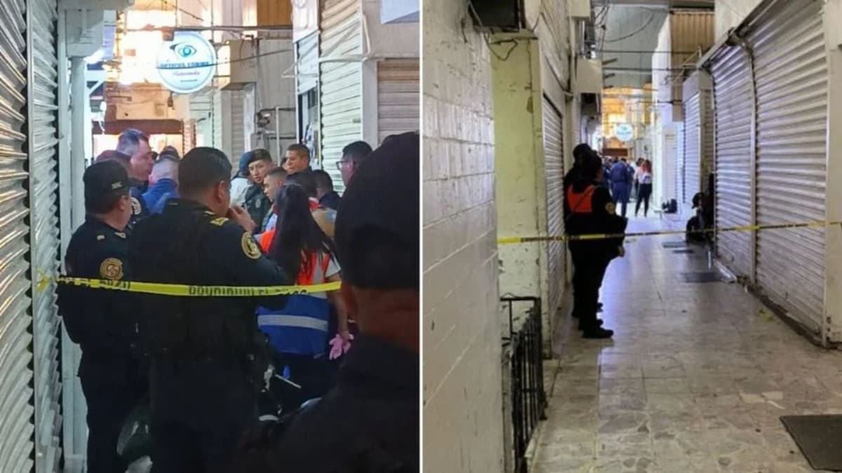 Ejecutan a hombre en el mercado 14 de Tepito en la CDMX