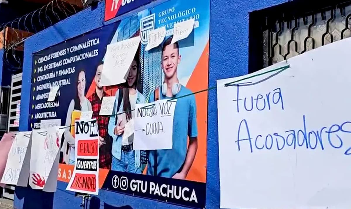 Universitarias denuncian acoso de maestros en fiesta de bienvenida en Hidalgo