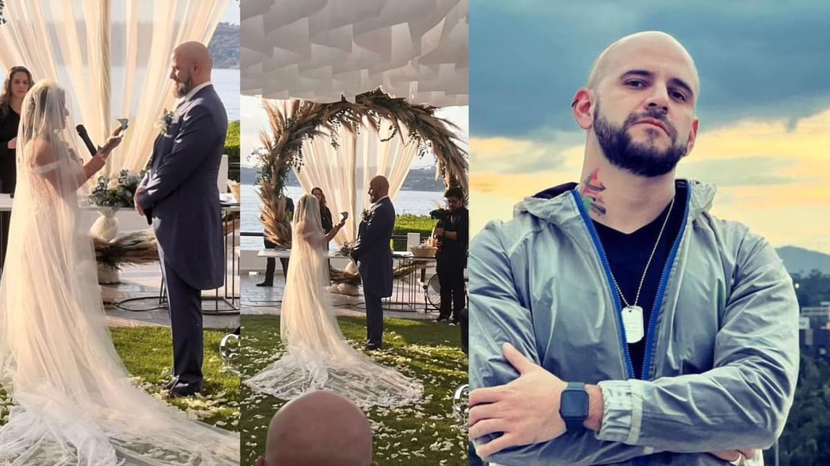 ¡Eso no es de alfas! Se filtran fotos de la boda del influencer "Temach"