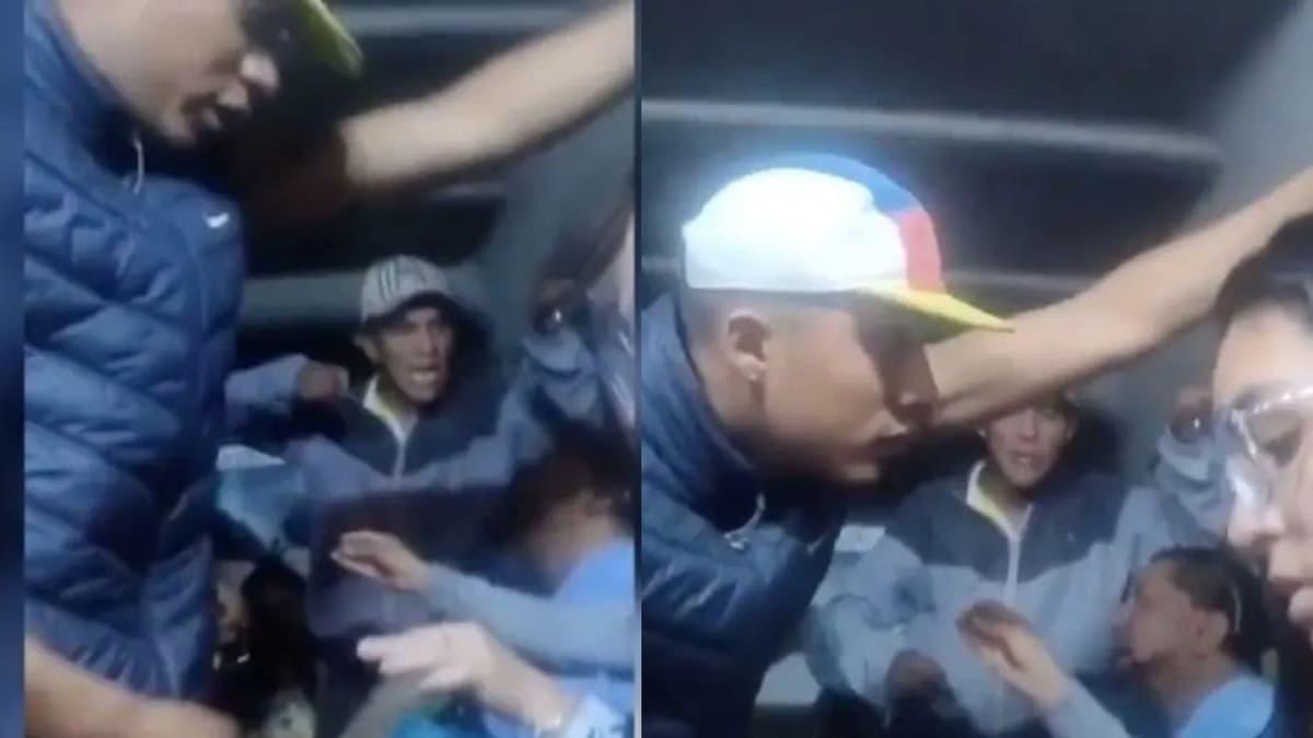 Video: Sujetos intimidan a pasajeros en Edomex para que les "cooperen" con una moneda o billete