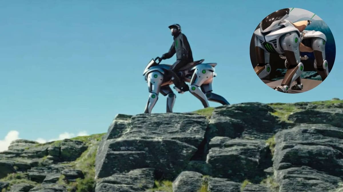 Video: Kawasaki revela el prototipo de robot cuadrúpedo que se puede montar