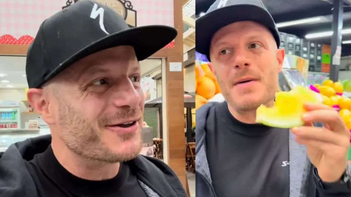 Video: Facundo exhibe "estafa" en Brasil; le dan a probar fruta y le cobran más de mil pesos