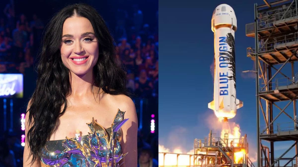 Katy Perry se prepara para su primer viaje al espacio leyendo libros de astronomía y física