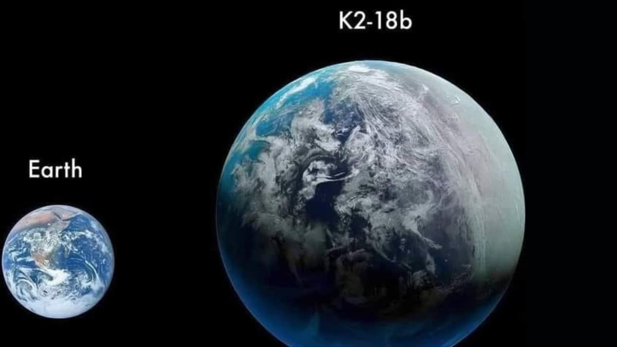 Telescopio espacial Webb detecta "indicios de vida" en exoplaneta fuera del sistema solar