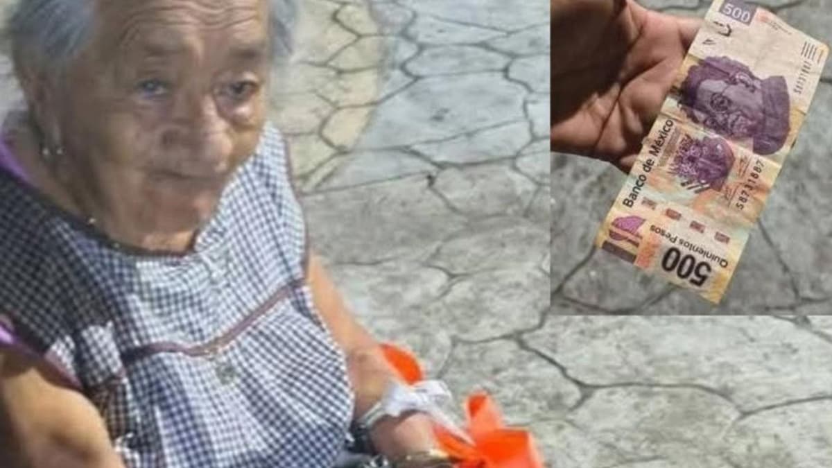 Estafan a adulta mayor con billete falso de 500 pesos mientras vendía dulces en Veracruz