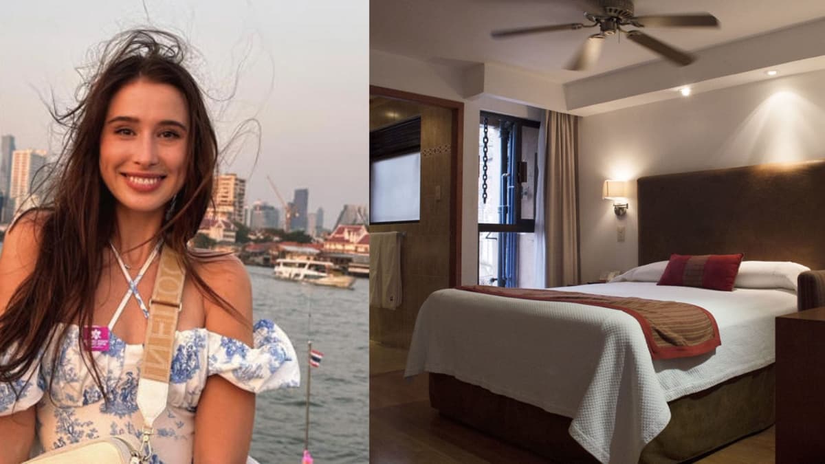 Video: Mujer encuentra a un hombre escondido debajo de su cama de hotel en Japón