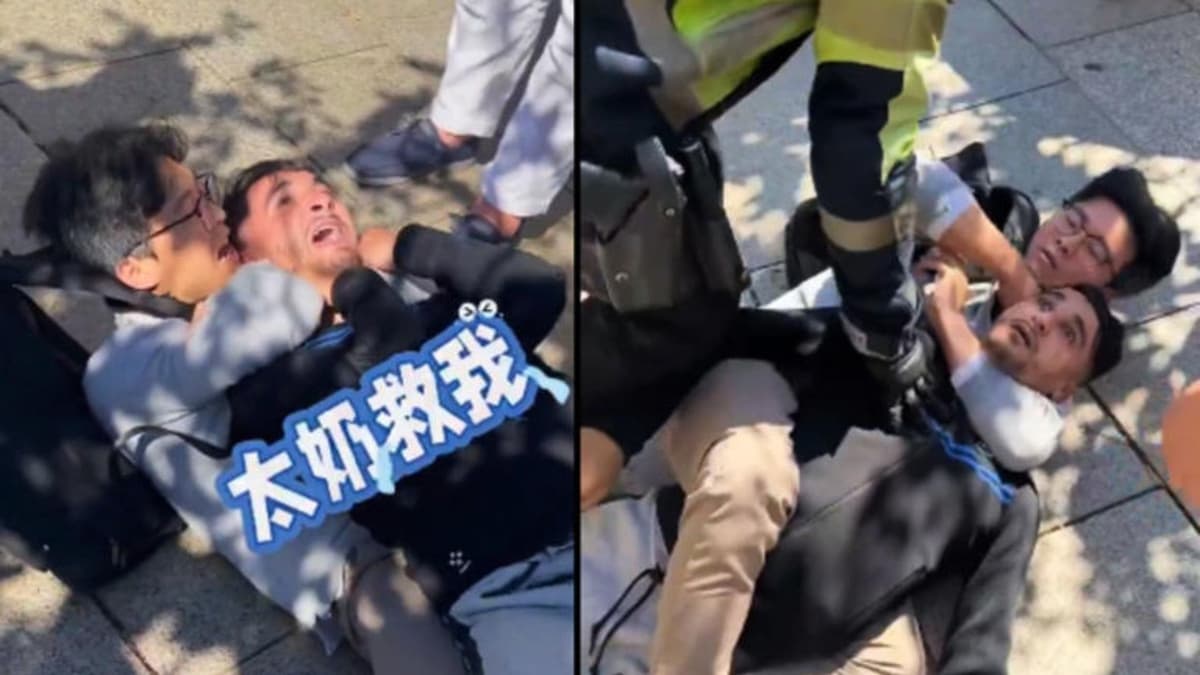 Video: Fotógrafo evita que le roben su cámara tras someter al ladrón con técnica de artes marciales