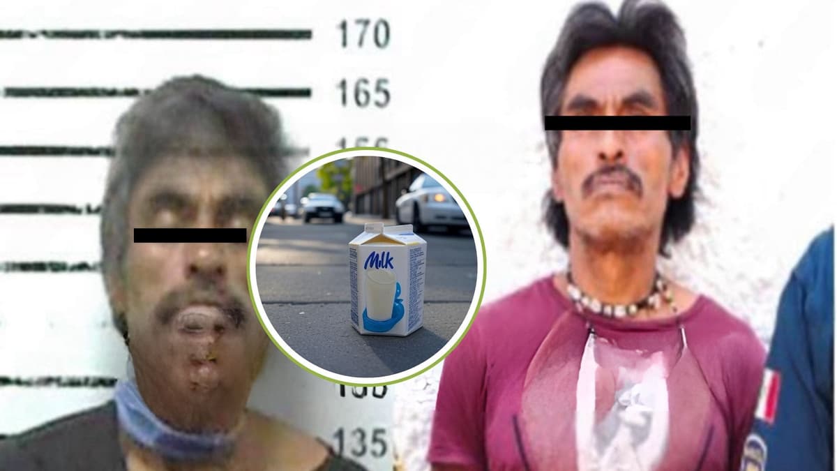 Hombre regresa a prisión por novena vez en CDMX; siempre roba un cartón de leche