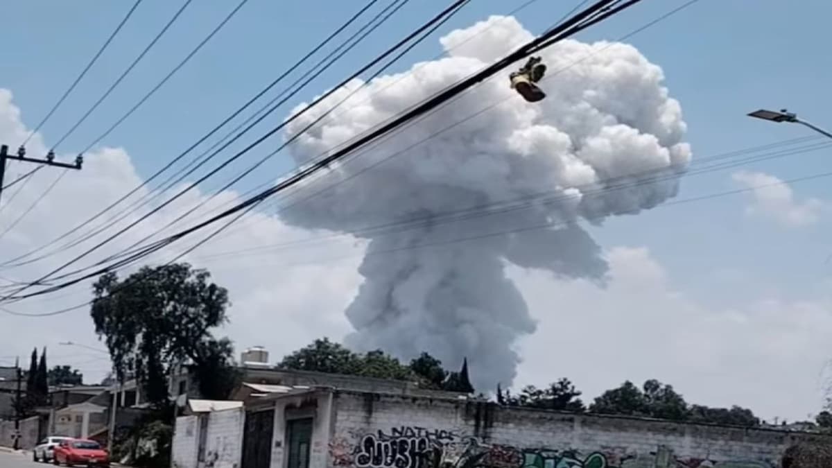 Explosión de un polvorín deja nueve heridos y una persona sin vida en Tultepec, Edomex