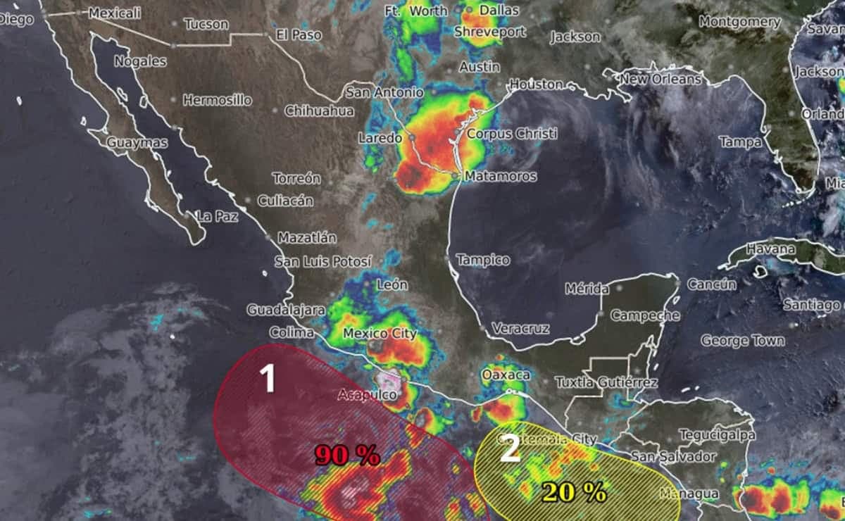 Dalila tiene 90% de posibilidades de convertirse en huracán