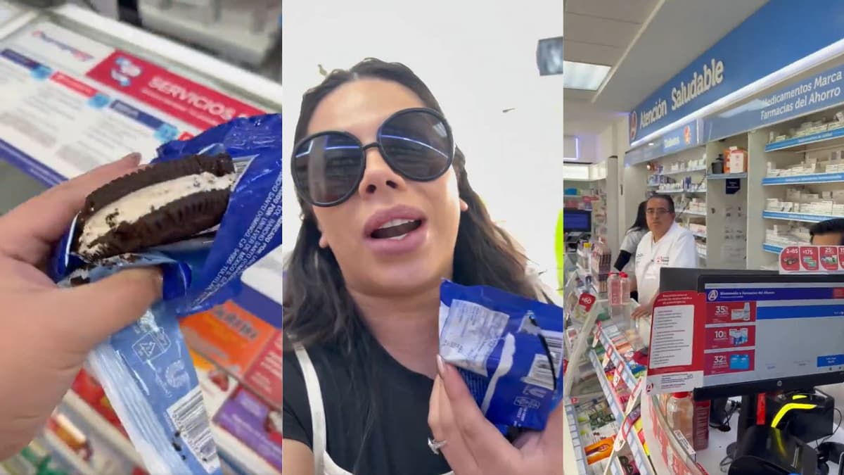 Video: Influencer Lizbeth Rodríguez exhibe a trabajadores de Farmacias del Ahorro por venderle un helado derretido