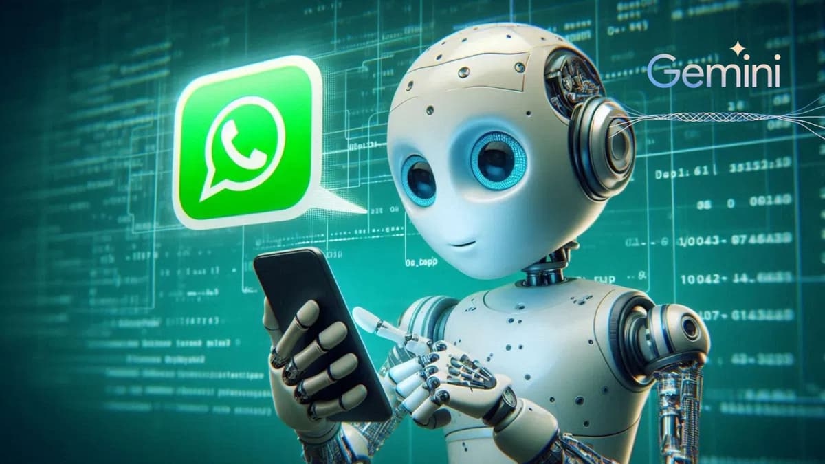 Revelan que Gemini, IA de Google puede leer tus mensajes de WhatsApp