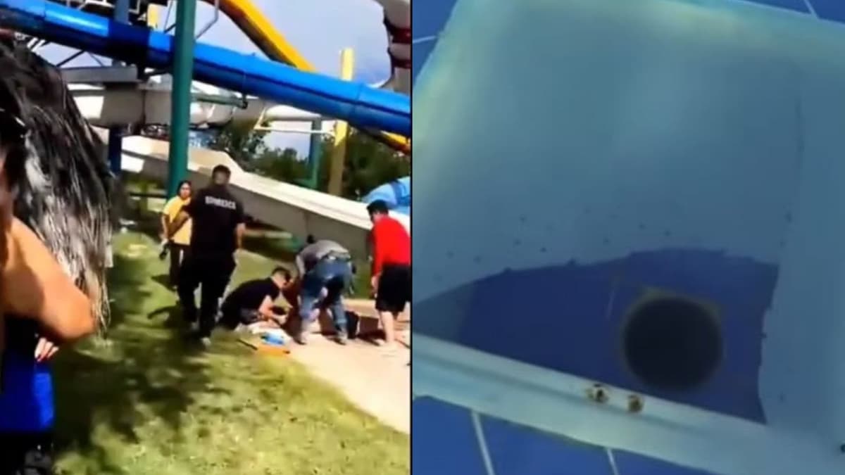 Hombre es succionado por un tubo de una alberca en balneario de Chihuahua