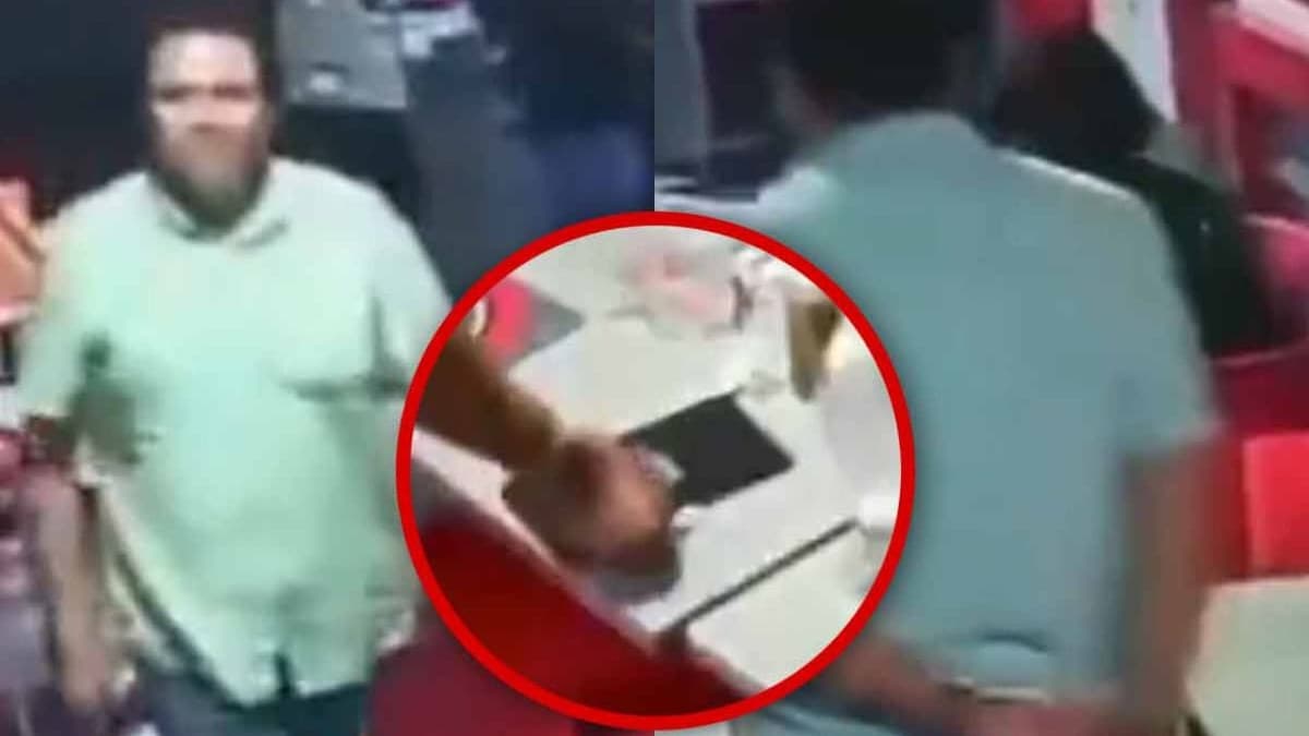 Ladrón pide comida para llevar y roba dinero de una mesa, en restaurante de Michoacán