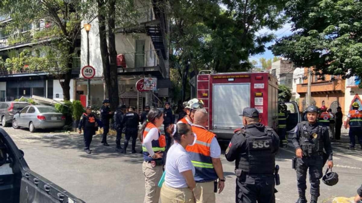 Video: Explosión en rosticería deja dos lesionados en la Condesa en CDMX