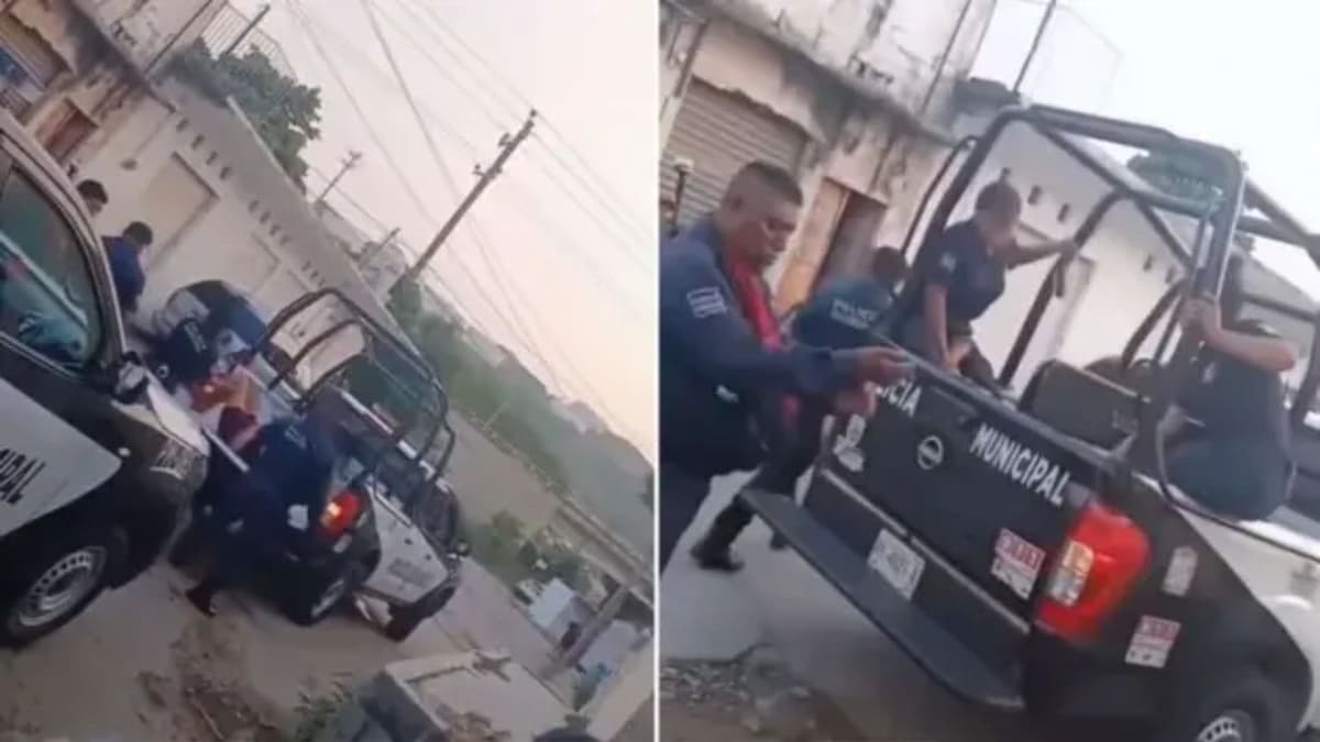 Video: Mujer es golpeada por policías de Salina Cruz, Oaxaca durante su arresto
