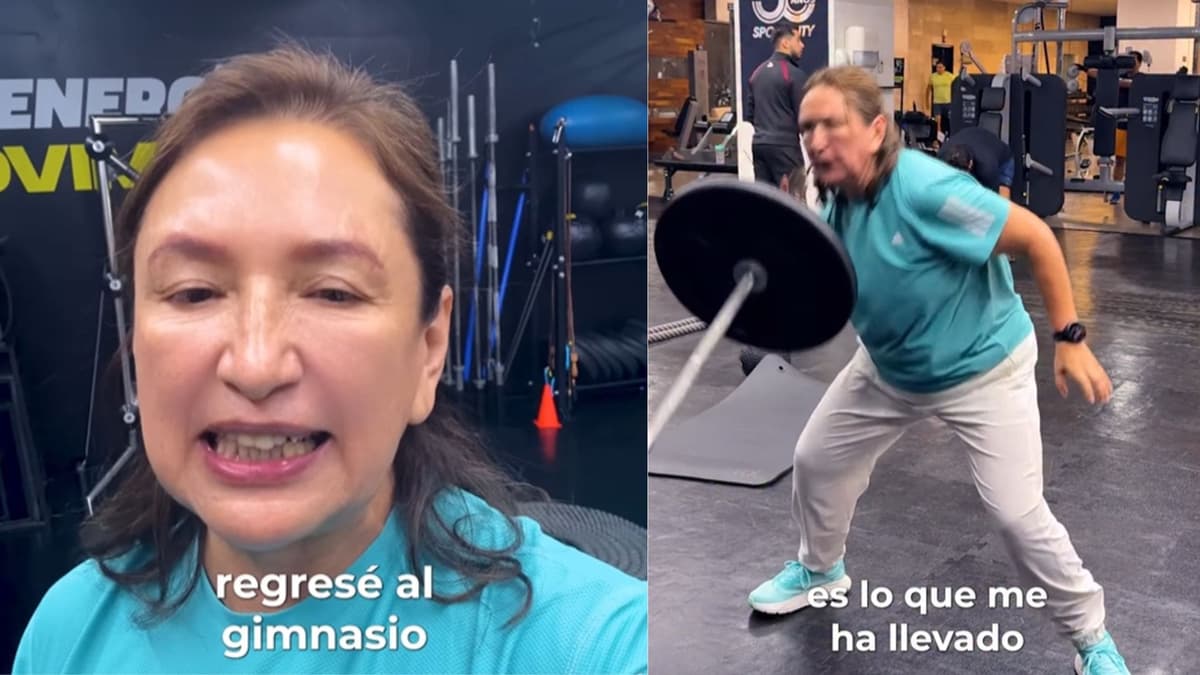 Video: Xóchitl Gálvez presume su vida fitness y muestra su rutina en el gimnasio