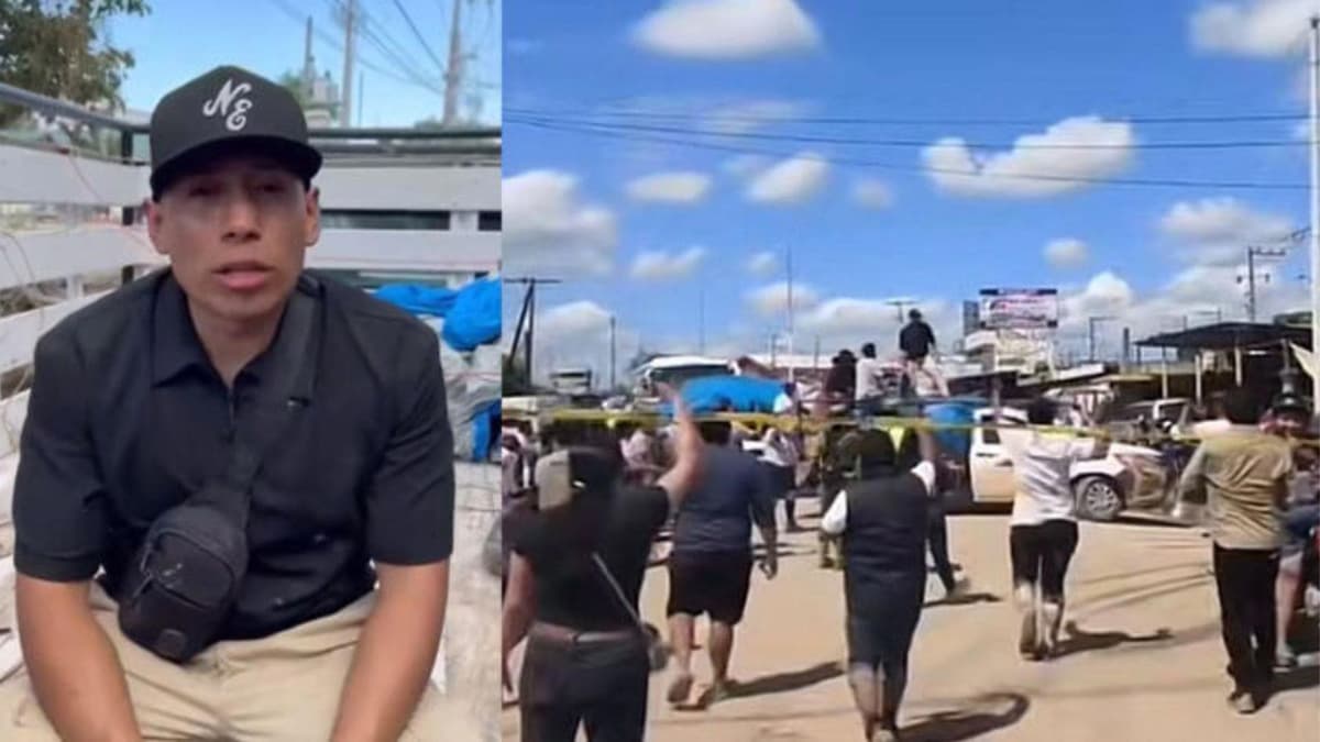 Video: Youtuber "Yulay" lleva víveres a Poza Rica, Veracruz, pero militares no lo dejan pasar
