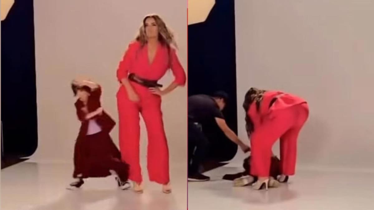 Video: Critican a actriz Cecilia Galliano por tirar a María Elena Saldaña "La Güereja" durante sesión de fotos