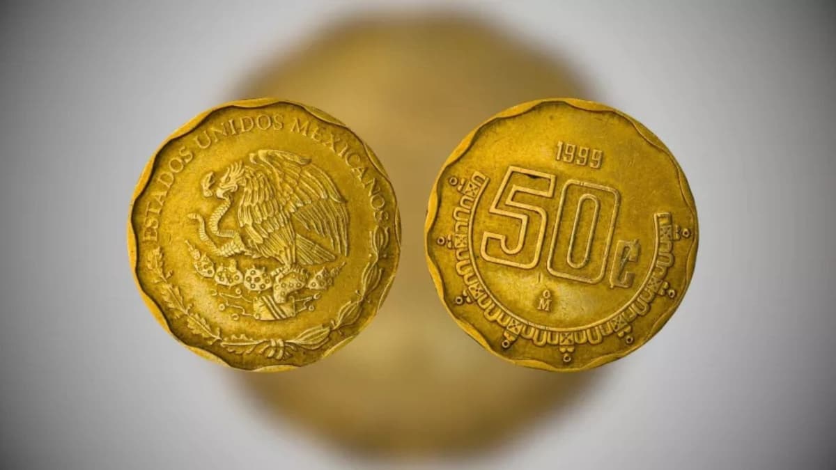 Casa de Moneda de México planea reducir la fabricación de la denominación de 50 centavos