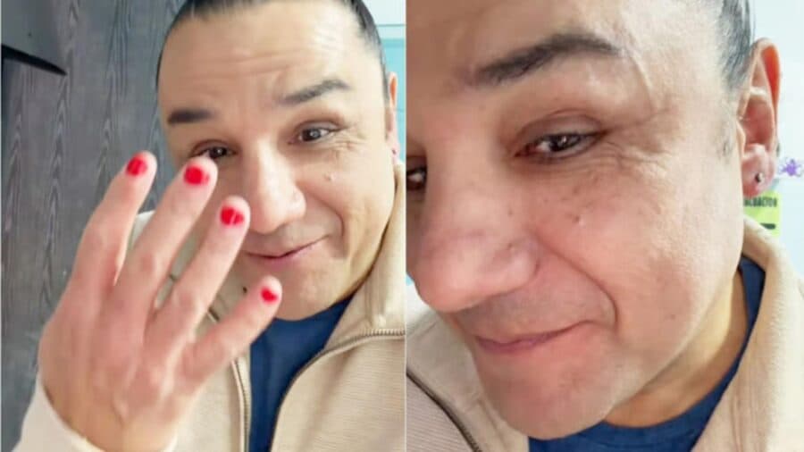 Video: Conductor de espectáculos Esteban Macías es criticado por ponerse aretes y pintarse las uñas