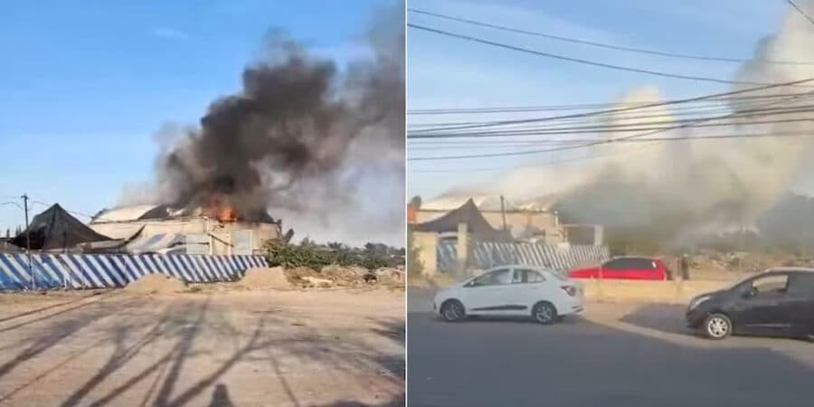 Video: Se registra explosión de fábrica de velas en Tultepec, Edomex