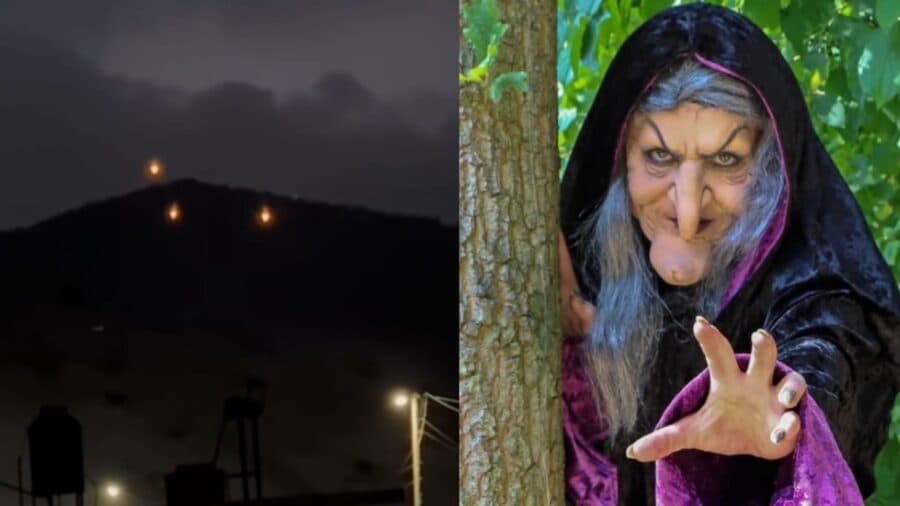 Video: Captan bolas de fuego en un cerro del Edomex; internautas dudan entre si son brujas o IA