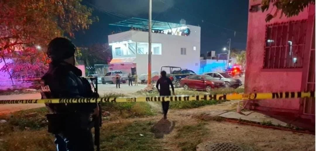 Ejecutan a un hombre en el fraccionamiento Villas Otoch de Cancún