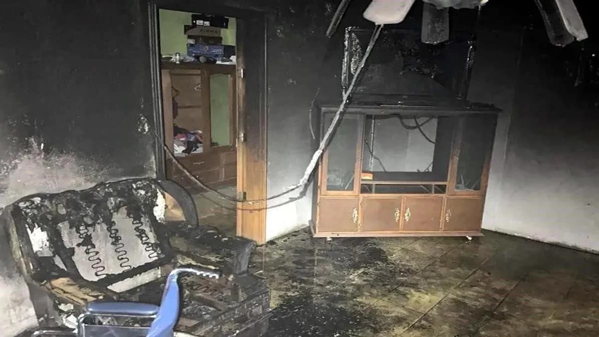 Hombre con esquizofrenia le prende fuego a su hermano en Guadalupe, Nuevo León