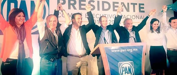 GANA RICARDO ANAYA PRESIDENCIA DEL PAN