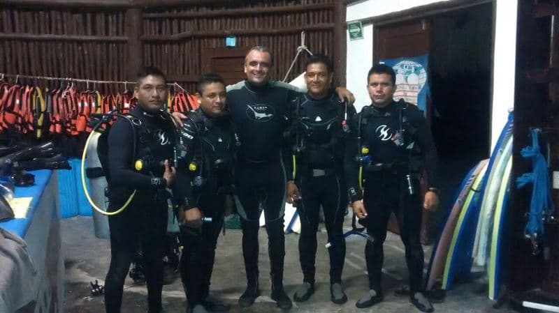 Ponen en operación el grupo de rescate acuático de la policía de Tulum