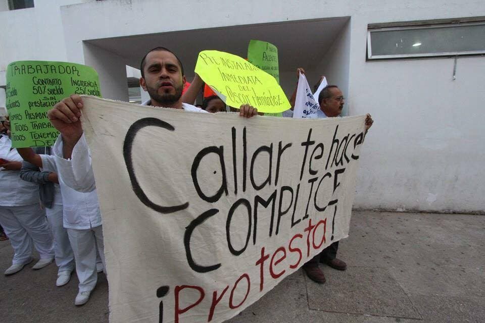 Se une Playa del Carmen a paro nacional #YoSoyMédico17